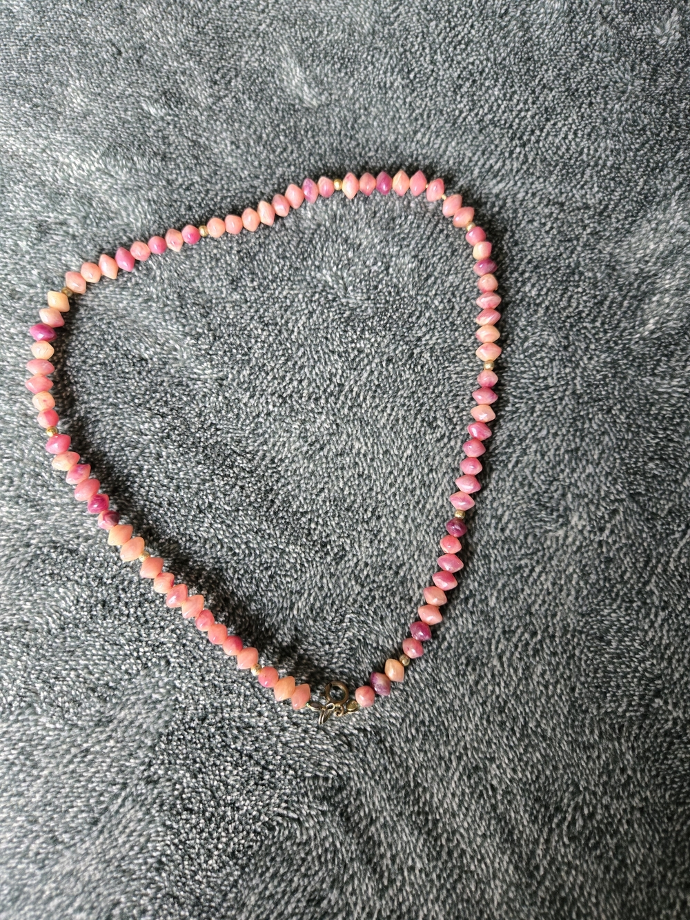 Pink Beaded Women's Necklace - Brand Not Specified